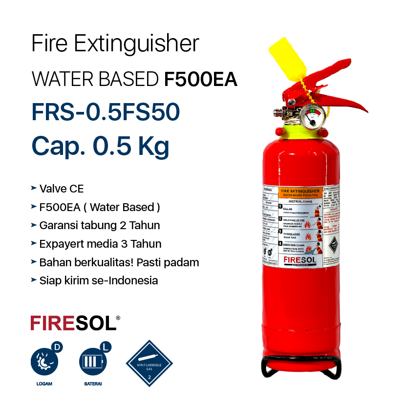 Tabung APAR 0.5Kg (F500EA)